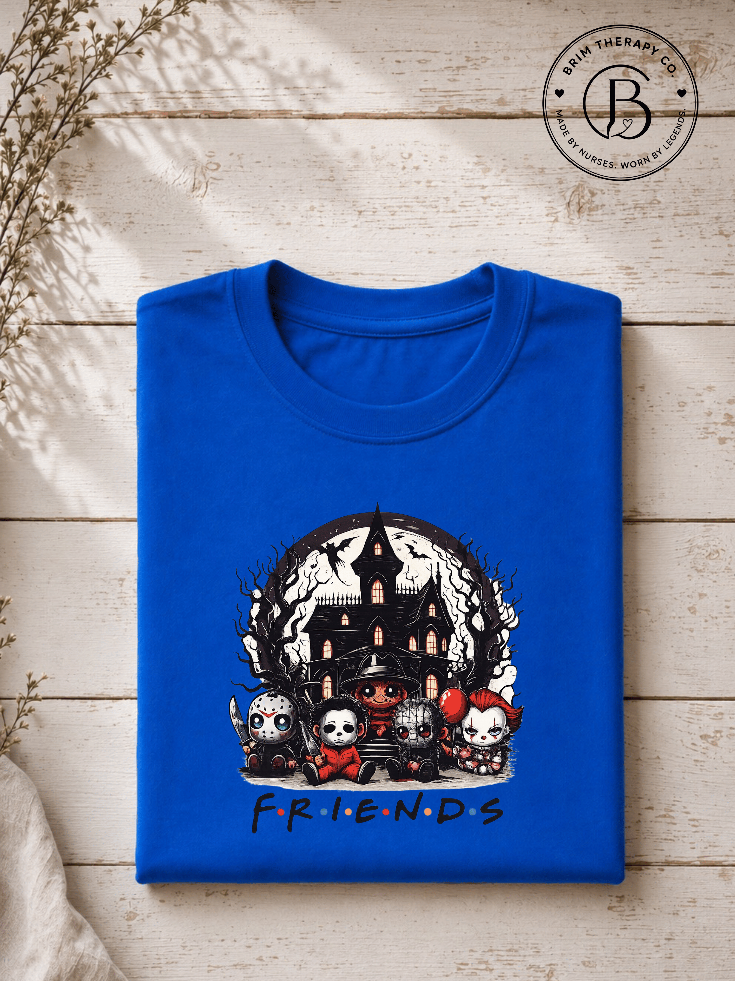 SEHL1017: Friends Til the End Horror Tee