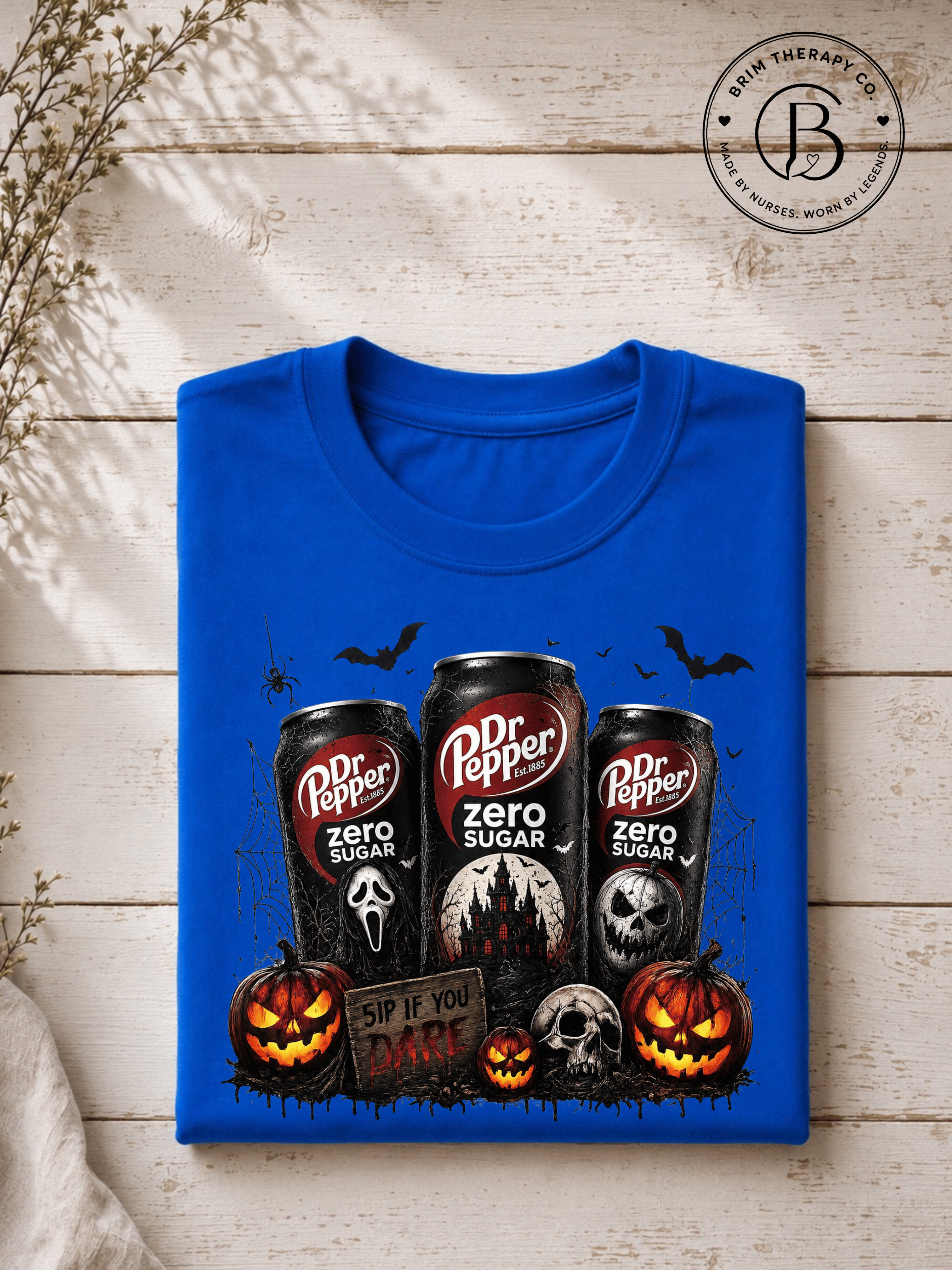 SEHL1031: Sip if you dare Dr. Pepper Zero Halloween Tee
