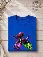 SEHL1037: Boo-tiful Balloon Dog Halloween Tee