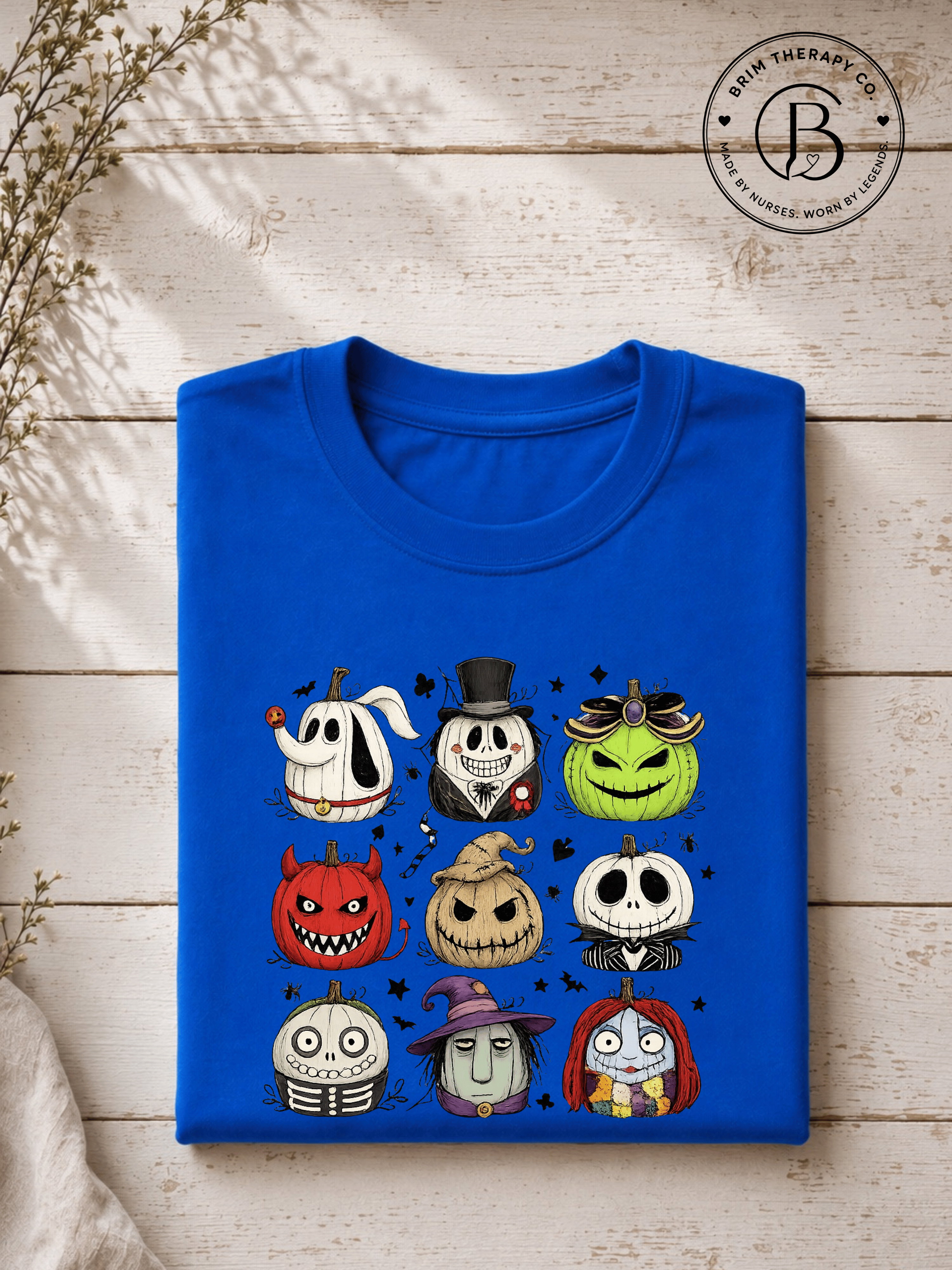 SEHL1033: Pumpkin Town Halloween Character Tee