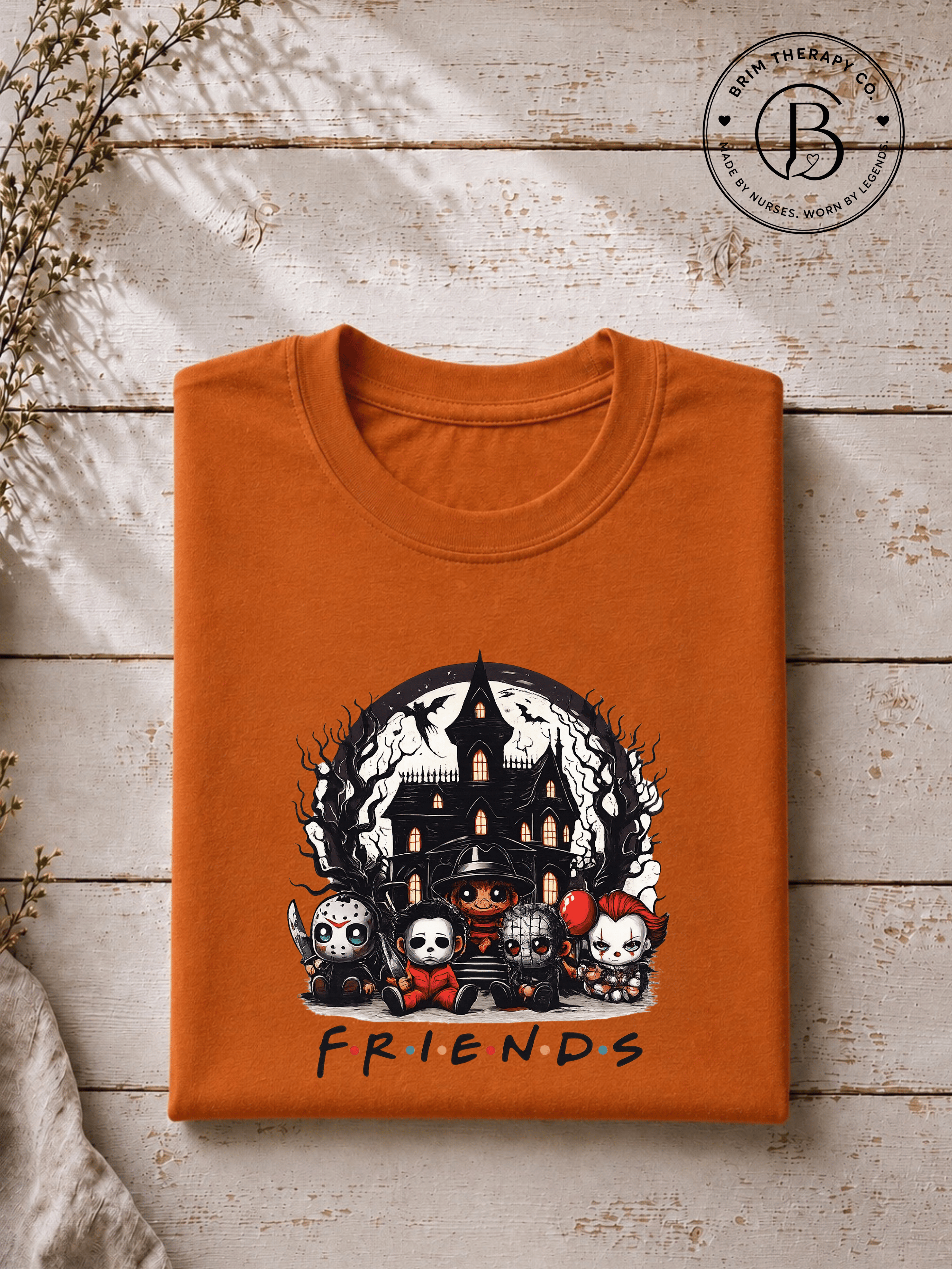 SEHL1017: Friends Til the End Horror Tee