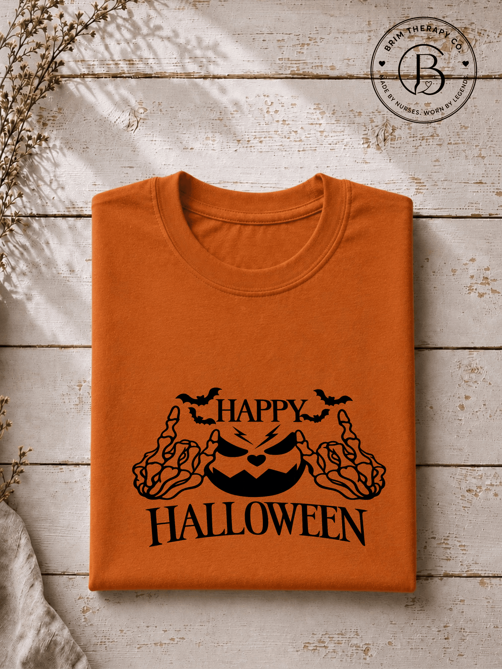 SEHL1023: Happy Halloween Bonehead Tee