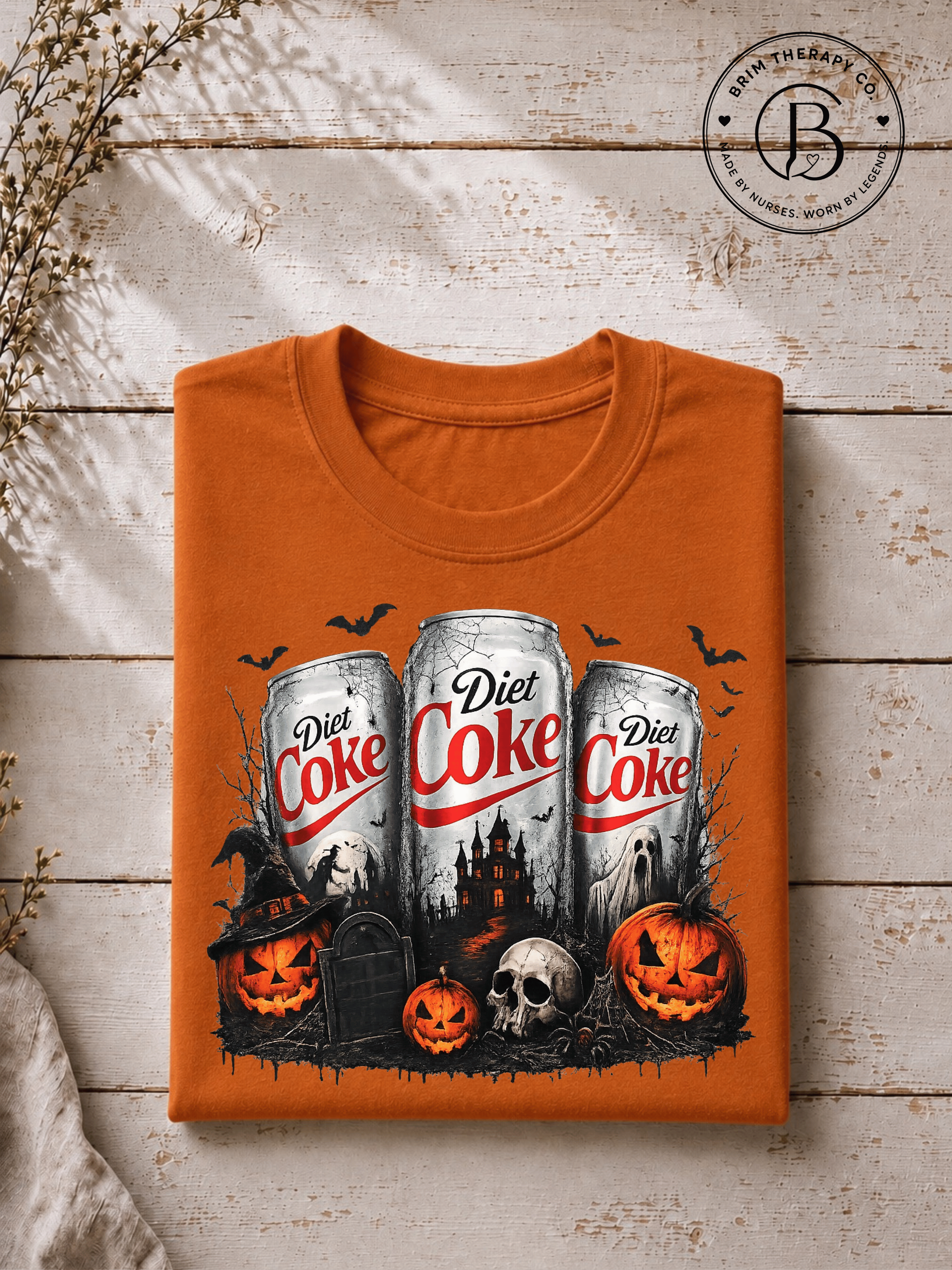 SEHL1028: Diet Coke After Dark Halloween Tee