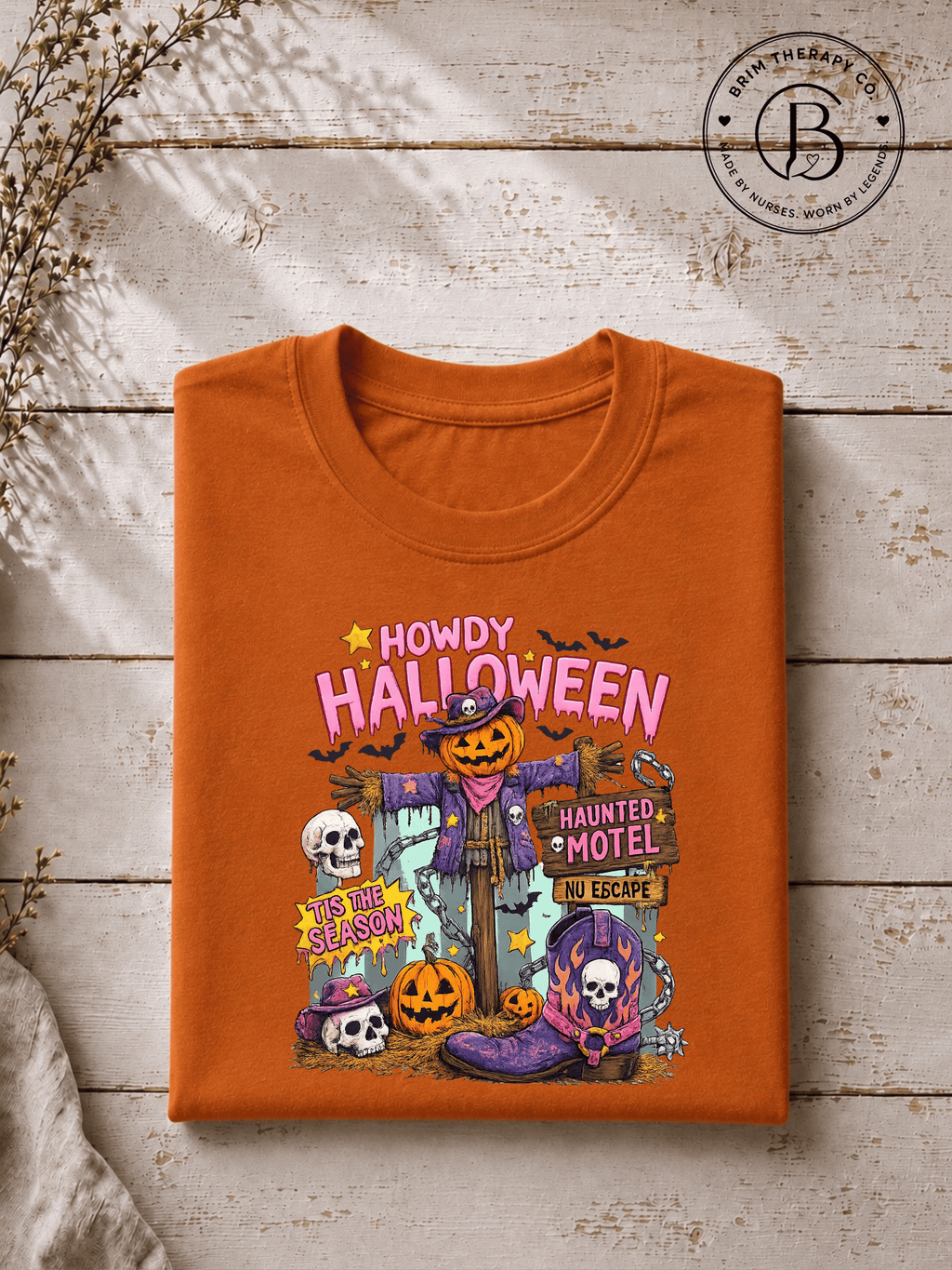 SEHL1016: Howdy Halloween Haunted Motel Tee
