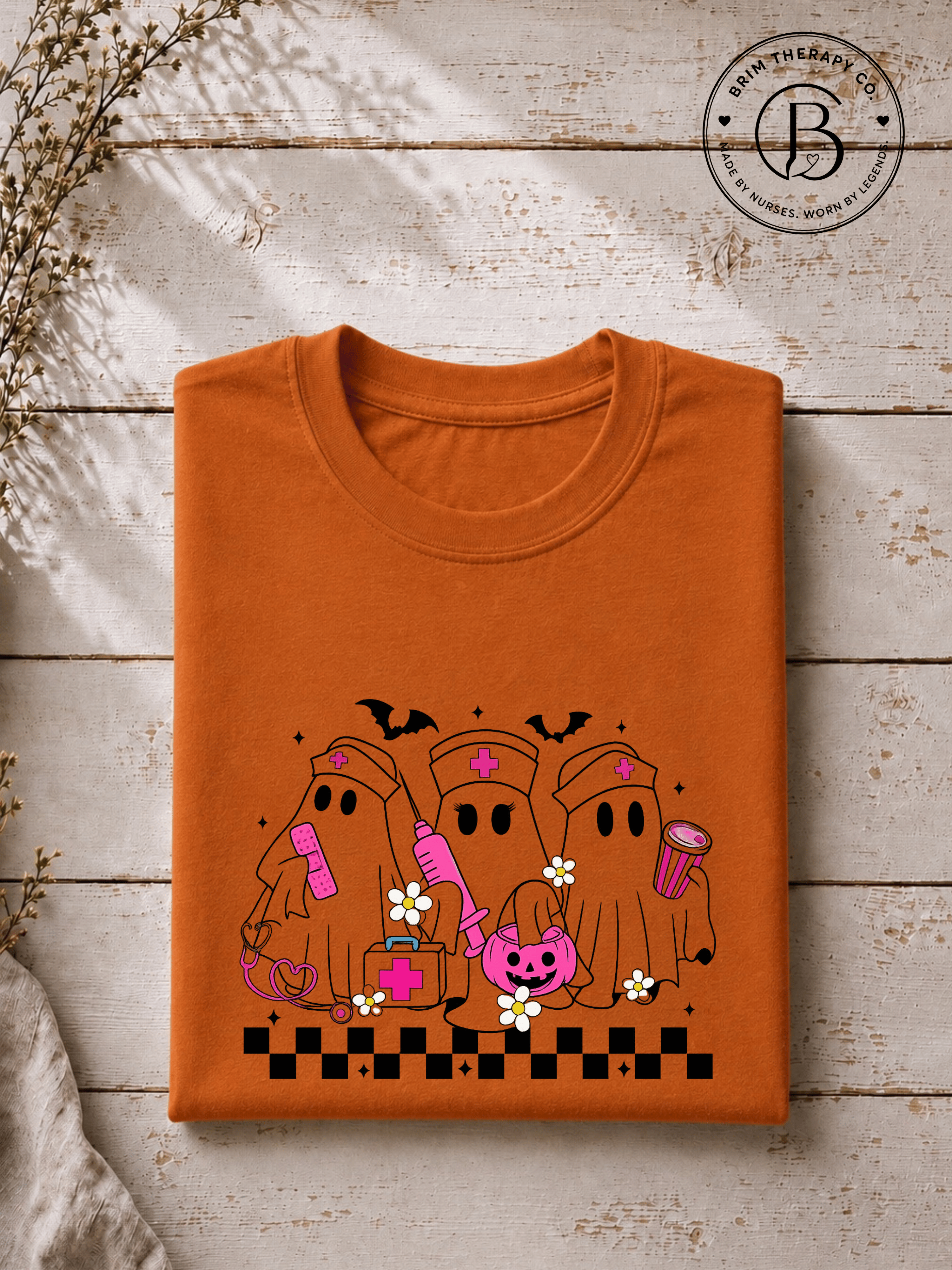 SEHL1005: Code Boo: Nurse Edition Halloween tee