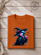 SEHL1034: Witch Better Have My Booze Halloween Parrot Tee