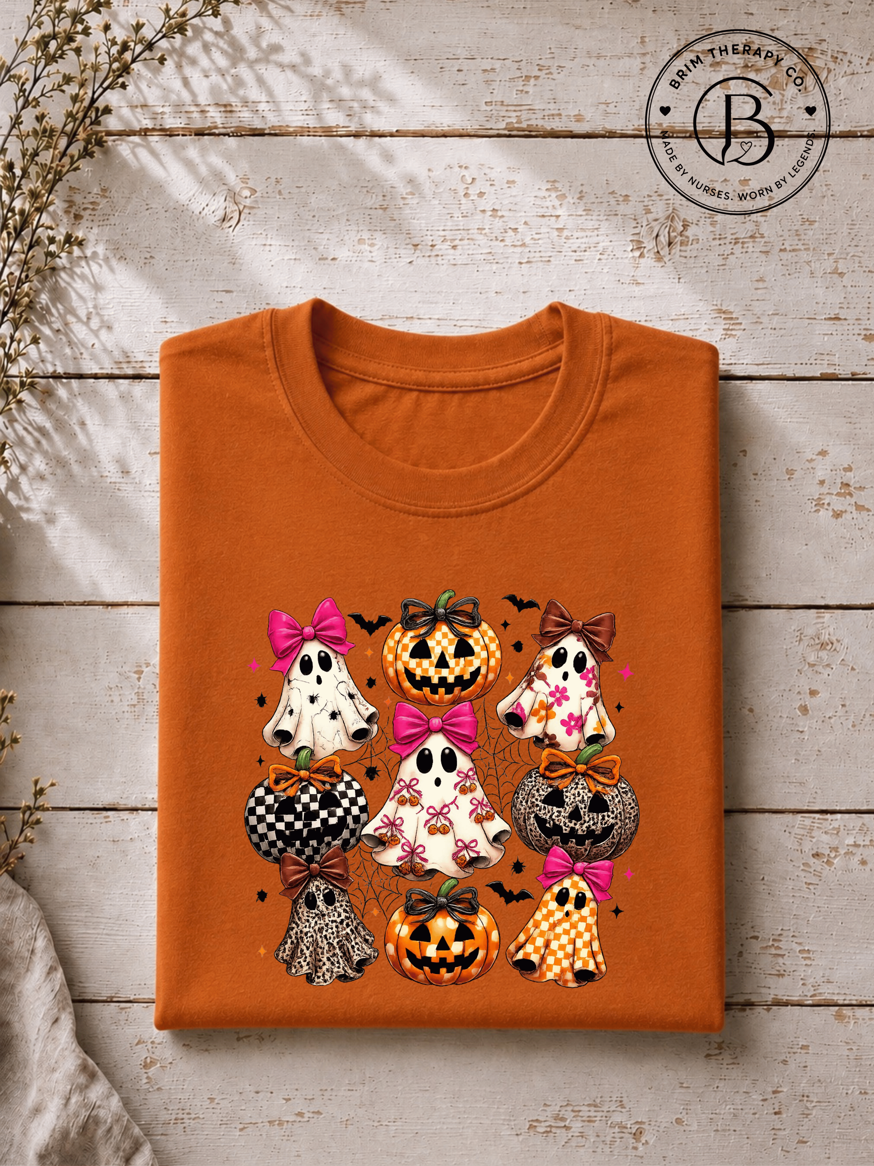 SEHL1026: Bows & Boos Halloween Tee