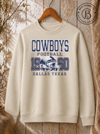 SPFB1028: Dallas Cowboys 1960 Vintage Football Tee