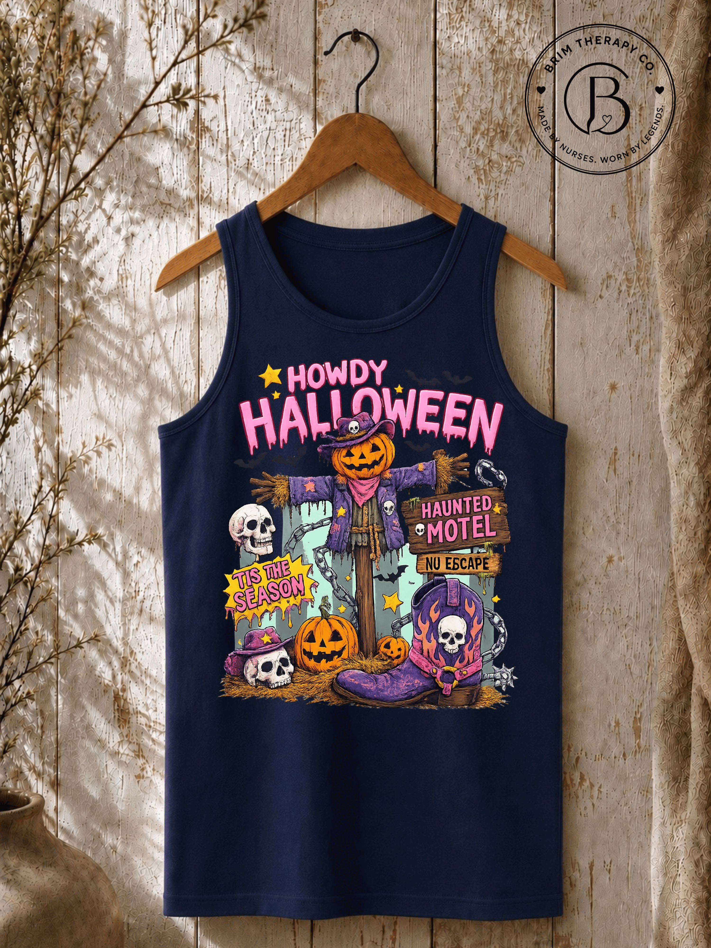 SEHL1016: Howdy Halloween Haunted Motel Tee