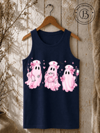 SEHL1007: Pretty Little Boo Crew Nurse Tee