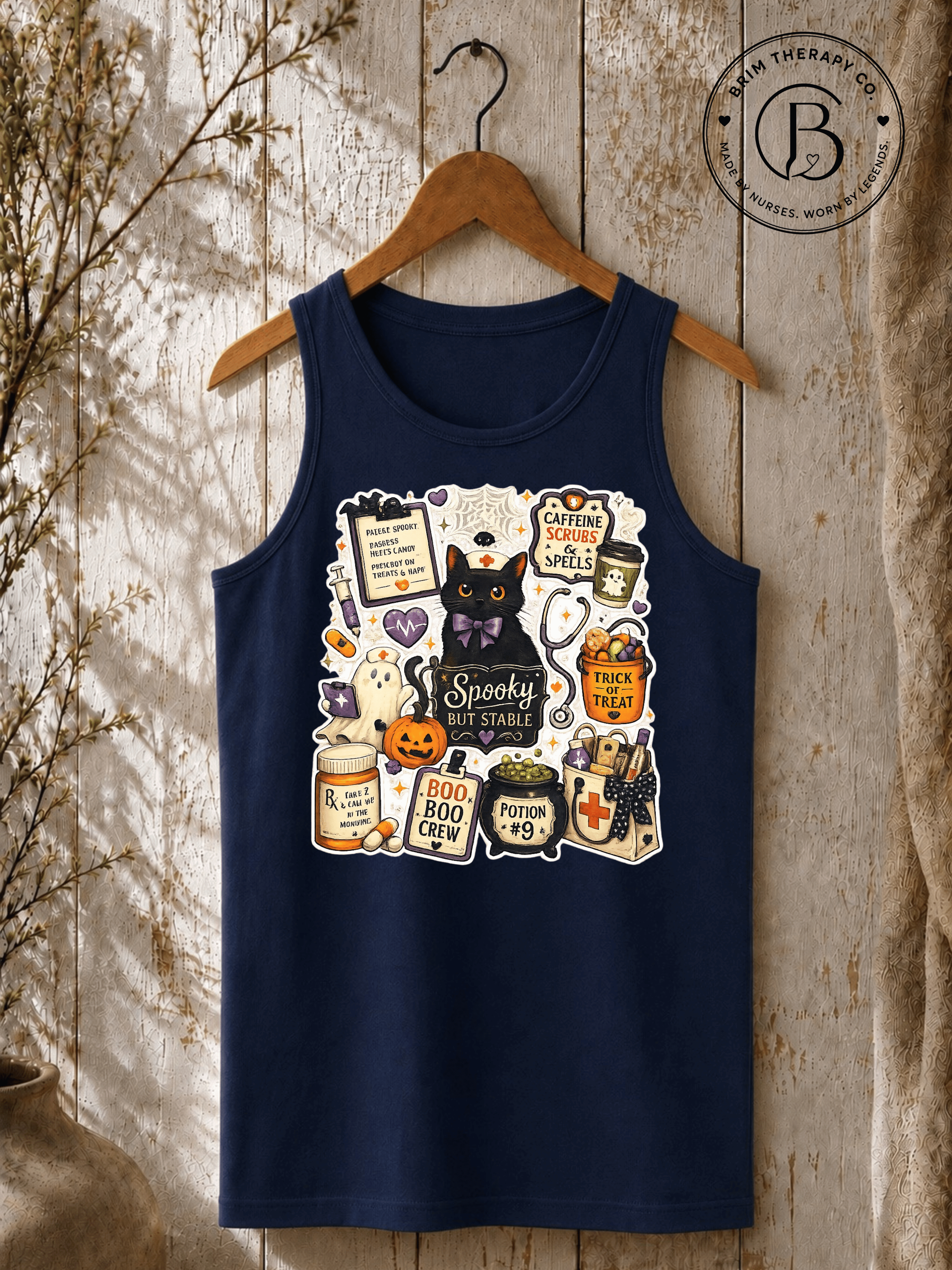 SEHL1025: Spooky but Stable Nurse Tee