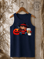 SEHL1039: Nightmare Fuel & Coffee Freddy Halloween Tee